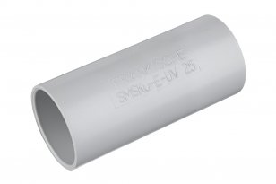 Plastová násuvná spojka SMSKu-E-UV 20 šedá Fränkische 22553020