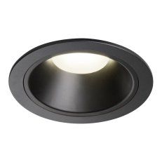 NUMINOS DL XL vnitřní LED zápustné stropní svítidlo černá/černá 4000K 20°