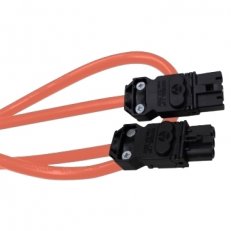 Propojovací kabel, 1,5m, 120 / 230 V AC, oranžový SCHNEIDER NSYLAM1MN