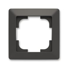 ABB Zoni Rámeček jednonásobný matná černá/bílá 3901T-A00010 137