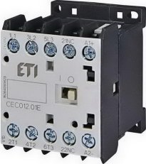 Miniaturní stykač ETI CEC012.01-24V-50/60Hz 3p 3xNO+1xNC 22A(AC1)/12A(AC3 400V)