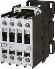 Motorový stykač CEM18.10-24V-50/60Hz, 3p, 3xNO+1xNO,32A/18A ETI 004644120