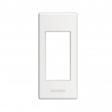 BTICINO LIVINGLIGHT RÁMEČEK 1MODULOVÝ PRO INSTALACI NA LIŠTU BÍLÁ LND4811BI