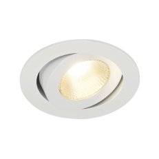 CONTONE Downlight, výkyvná, kruhová, bílá, 13W LED, teplá bílá SLV 161271