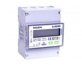 Smart Elektroměr NOARK 107299 EX9EMS 3P 4M nepřímé měření Mbus, 2-tarif LCD