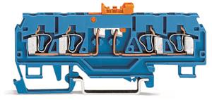 4vodičová rozpojovací a měřicí svorka 0,08-2,5mm2 modrá WAGO 280-885