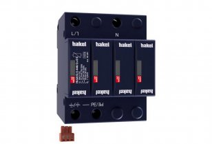 Svodič impulzních proudů a rázového přepětí HAKEL HLSA12,5-440/2+0 S SPD typ 1+2