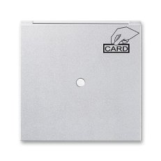 Kryt vypínače kartového s průzorem 3559M-A00700 08 titanová Neo ABB