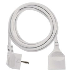 Prodlužovací kabel 3 m 1 zásuvka bílý PVC 1,5mm2 EMOS P0113R