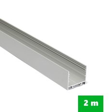 AL profil FKU78-02 pro LED, bez plexi, 2m, elox FK TECHNICS 4739560