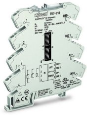 Měřicí transformátor teploty pro senzory Ni, 24 V DC světle šedá WAGO 857-818