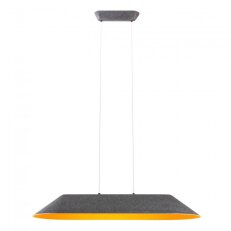 Závěsné svítidlo AKIRA SU LED 23.5W 3000K DARK GREY/ORANGE REDO 01-3531