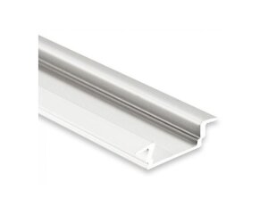 PL8 LED INSTALLATION profile 200 cm, flat/wing, LED strips max. 12 mm