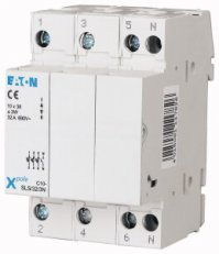 Eaton 112224 Pojistkový odpínač pro Z-C10, 3p+N C10-SLS/32/3N