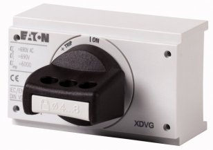 Eaton 285248 Ovládací rukojeť černá/šedá, uzamyk, NZM2 NZM2-XDVG