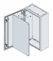 Skříň nástěnná SRN 800x1200x300 (šxvxh) RAL7035 ABB SRN12830K