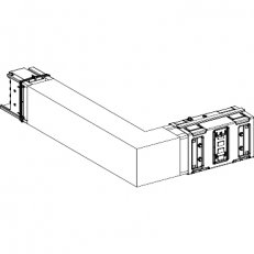 Koleno 1000 A horizontální na míru doprava SCHNEIDER KSA1000DLR41A