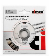 Diamantový řezný kotouč na cihlu - 115 mm CIMCO 208708