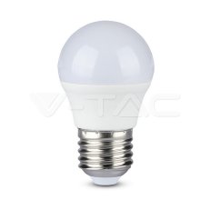 LED žárovka V-TAC 5.5W E27 G45 6400K CRI 95+ VT-2216