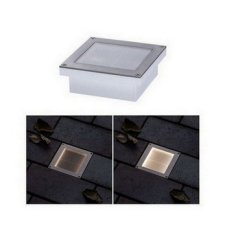 Solární LED zemní svítidlo Aron 10x10 cm pohybové čidlo 942.38 PAULMANN 94238