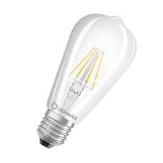 LEDVANCE LED CLASSIC EDISON DIM CRI 90 S 5.8W 927 Clear E27