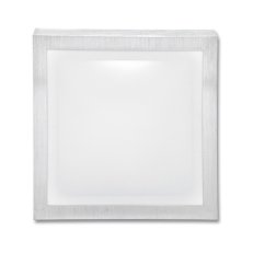 LED svítidlo,11W, 27x27cm, IP44, 1100lm, bílé ECOLITE WD002-11W/LED