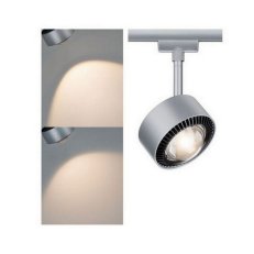 URail LED spot Aldan 1x9W černá/matný chrom stmívatelné 955.19 PAULMANN 95519