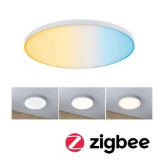 LED Panel Smart Home Zigbee Velora kruhové 400mm měnitelná bílá bílá stmívatelné