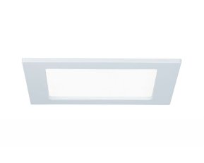 Zápustný LED panel hranatý 12W 850lm 4000K bílý IP44 920.65 PAULMANN 92065