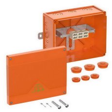 Kabelový rozbočovací box SPELSBERG WKE 6-Duo 3x16mm2 oranžová IP66 E30-E90