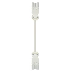 kabel propojovací se dvěma konektory gesis, 3-pól, 3*1,5mm2, délka 1,5m, bílý