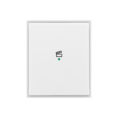 ABB Element,Time Kryt 1násobný symbol scény bílá/ledová bílá 6220E-A01003 01