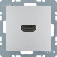 Zásuvka, HDMI, S.1/B.x, alu, mat BERKER 3315421404