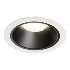 NUMINOS DL XL vnitřní LED zápustné stropní svítidlo bílá/černá 4000K 20°