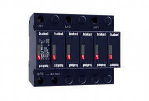 Svodič impulzních proudů a rázového přepětí HAKEL HLSA12,5-440/3+0 SPD typ 1+2