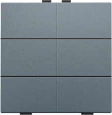 NHC 6násobný ovladač-ALU STEEL GREY NIKO 220-51006