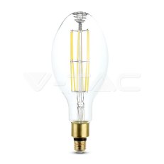 LED žárovka V-TAC 24W E27 ED120 Clear Cover Filament 6400K 160LM/W EVOL. VT-2324