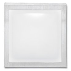 LED svítidlo,22W, 37x37cm, IP44, 2100lm, bílé ECOLITE WD002-22W/LED