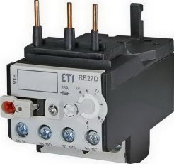 Nadproudové relé RE27D-17 1xNO+1xNC 11-17A pro CEM9-CEM25 ETI 004642412