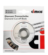 Diamantový řezný kotouč na cihlu - 180 mm CIMCO 208714