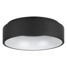 Stropní svítidlo MARGHERA 2 LED d450 černá/bílá 25,5W IP20 EGLO 390049