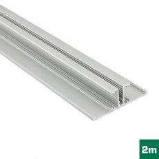 AL profil FKU55 A/UX pro LED, s plexi, 2m, elox FK TECHNICS 4737624-S