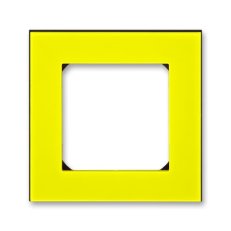 LEVIT Jednorámeček žlutá/kouřová černá ABB 3901H-A05010 64