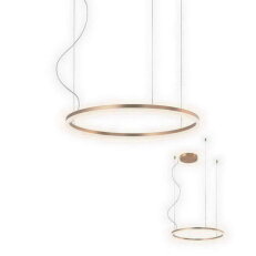 Závěsné svítidlo ORBIT SU LED 42W 3000K D600 BRASS-DALI REDO 01-1711-DALI