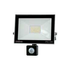 Reflektor KROMA LED S 30W CW IP65 120° pohyb. senzor šedá IDEUS 03706