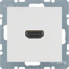 Zásuvka HDMI, S.1/B.x, bílá mat BERKER 3315421909