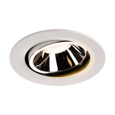 NUMINOS MOVE DL L vnitřní LED zápustné stropní svítidlo bílá/chrom 2700K 55°