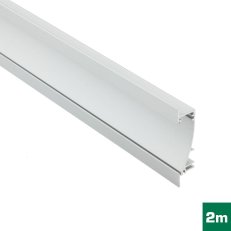 AL profil FKU40 H/UX pro LED, bez plexi, 2m, elox FK TECHNICS 4731620