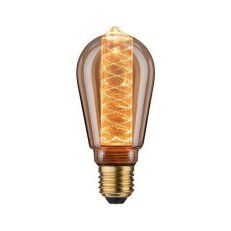 LED Vintage žárovka ST64 Inner Glow 4W E27 zlatá s vnitřní spirálou 28598