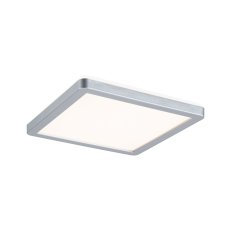 LED Panel Atria Shine hranaté 190x190mm 3000K matný chrom PAULMANN 70993